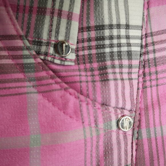 Nike Golf Tour Performance Dri-Fit Ladies Size 14 Plaid Shorts - Picture 5 of 13